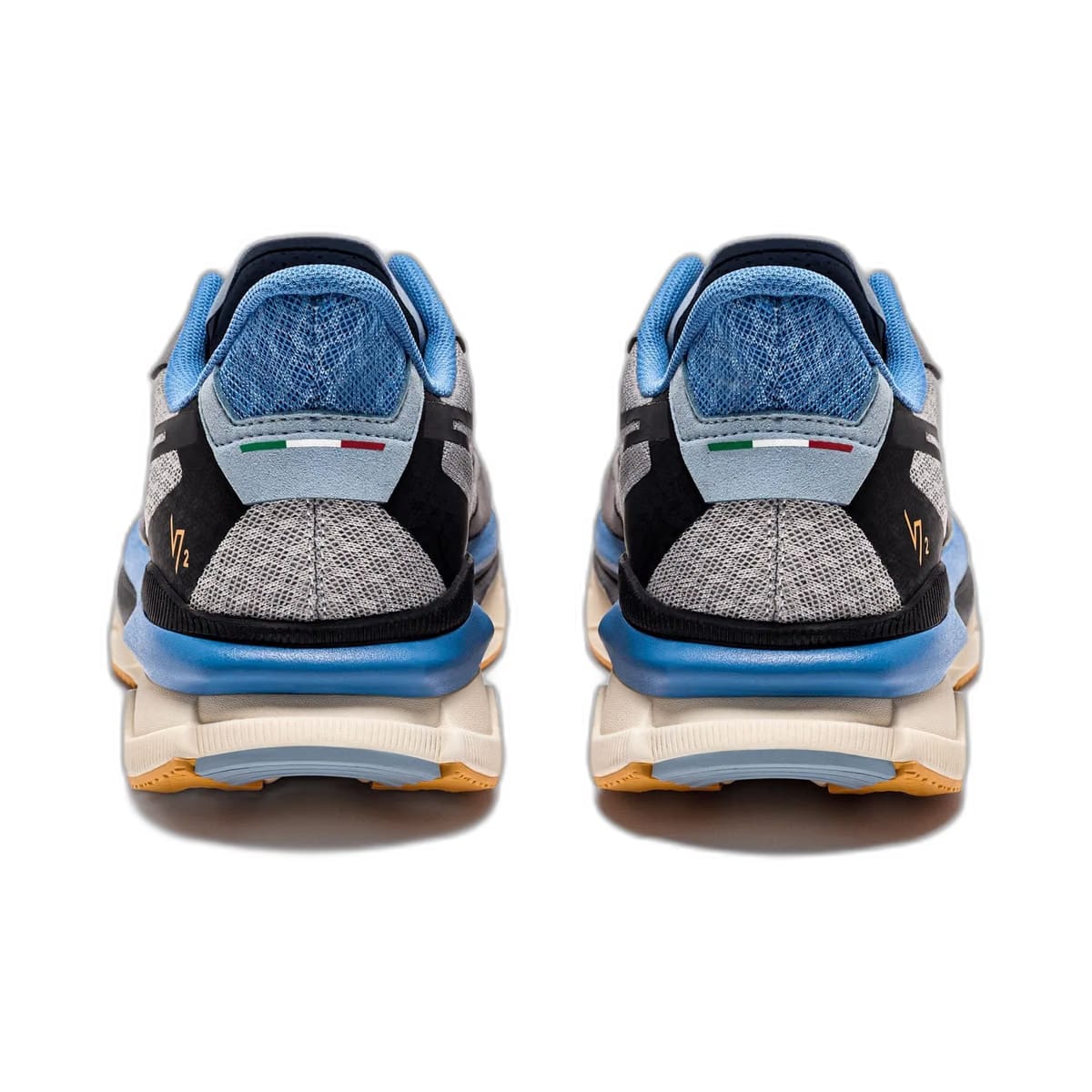 Diadora Atomo V7000-2 Silver Dd/Black/Pacific Coast