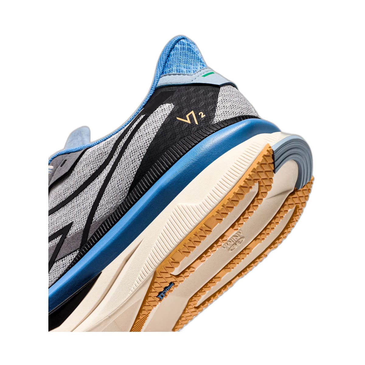 Diadora Atomo V7000-2 Silver Dd/Black/Pacific Coast
