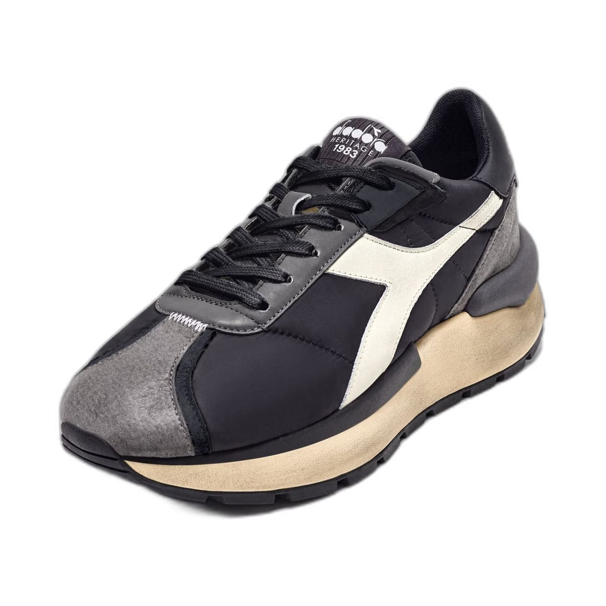 Diadora Mercury Elite Black/White Pristine