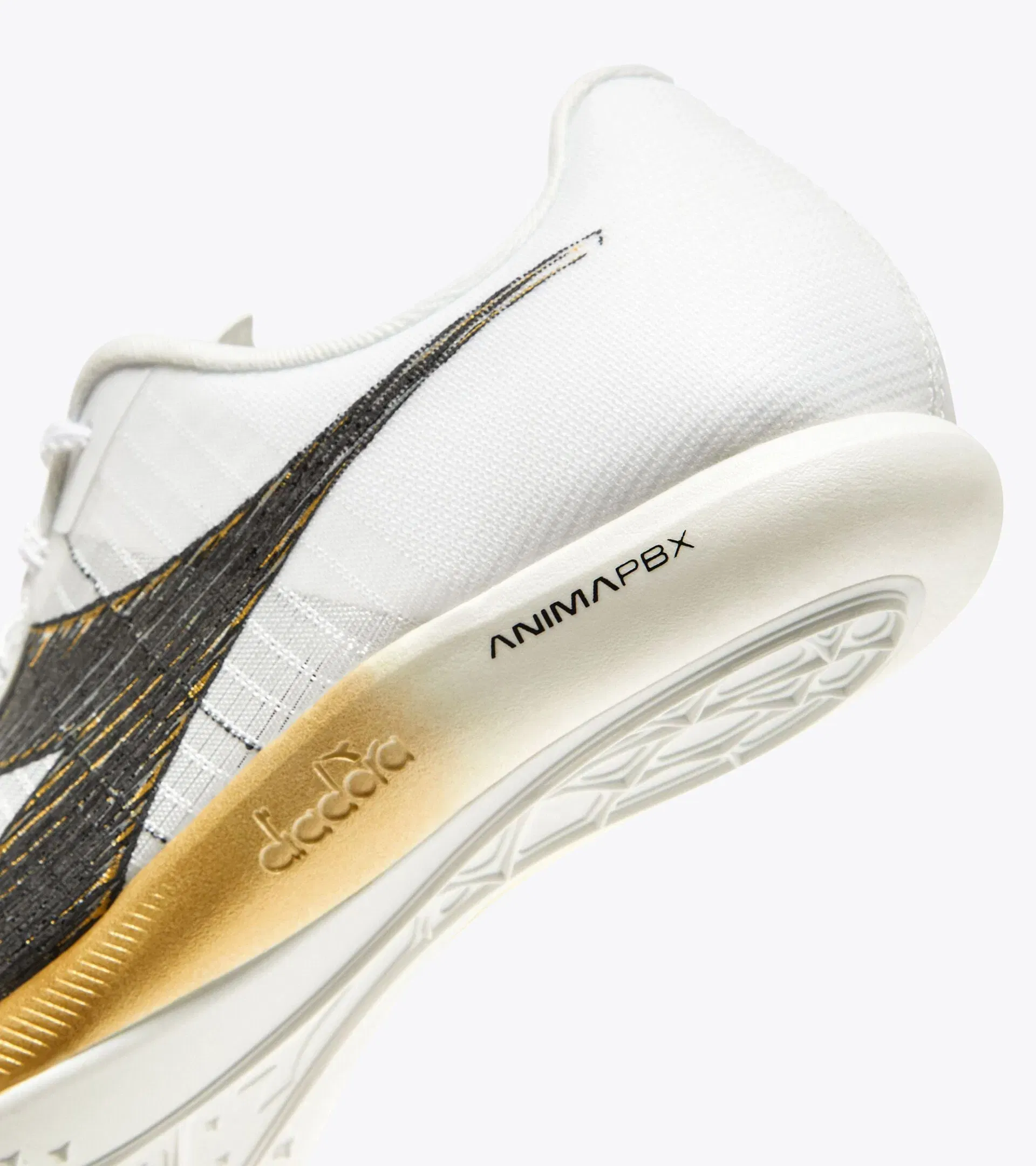 Diadora Velocita Carbon White/Black/Gold
