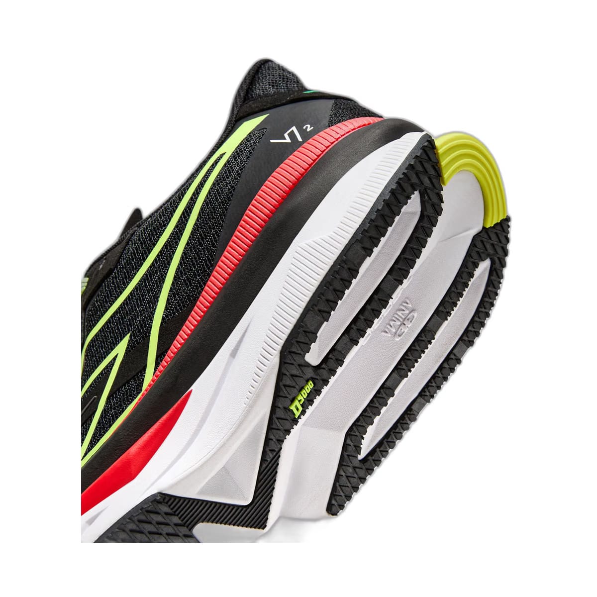 Diadora Atomo V7000-2 Black/Yellow Fluo (C0871)
