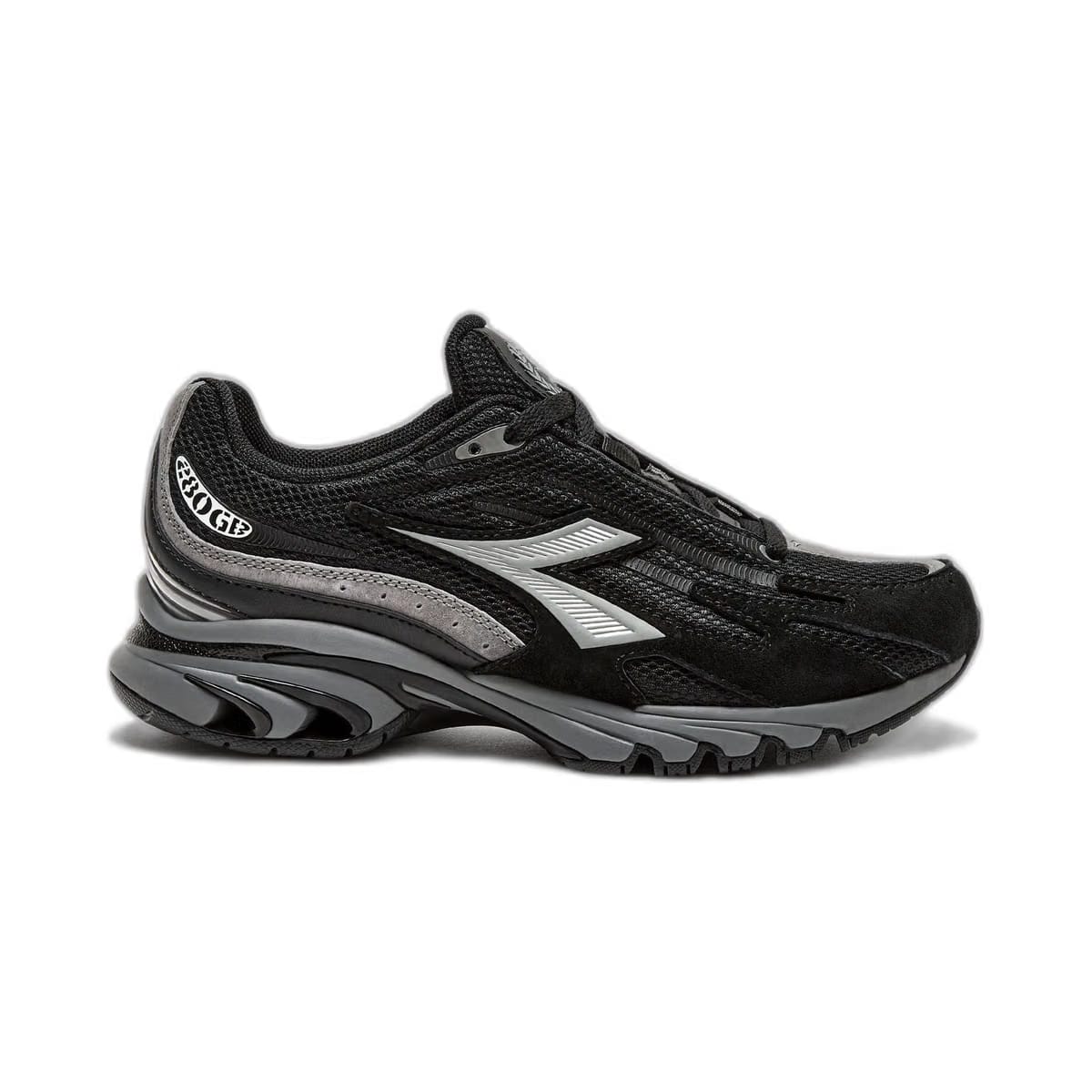 Diadora Mythos Propulsion 280 Suede Black/Storm Gray