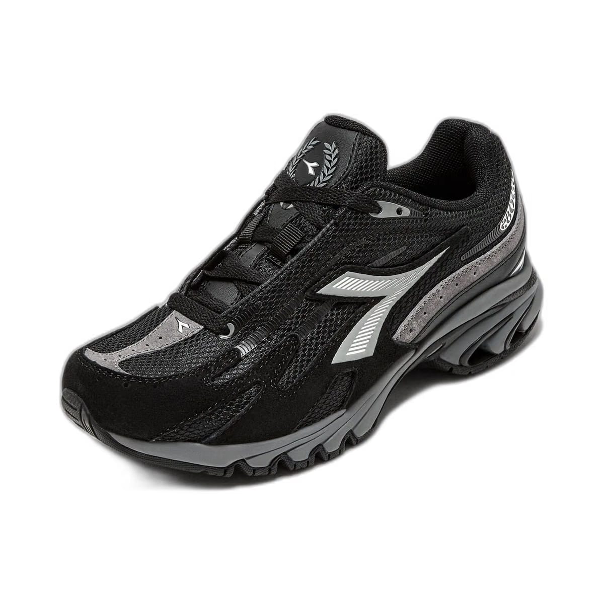 Diadora Mythos Propulsion 280 Suede Black/Storm Gray