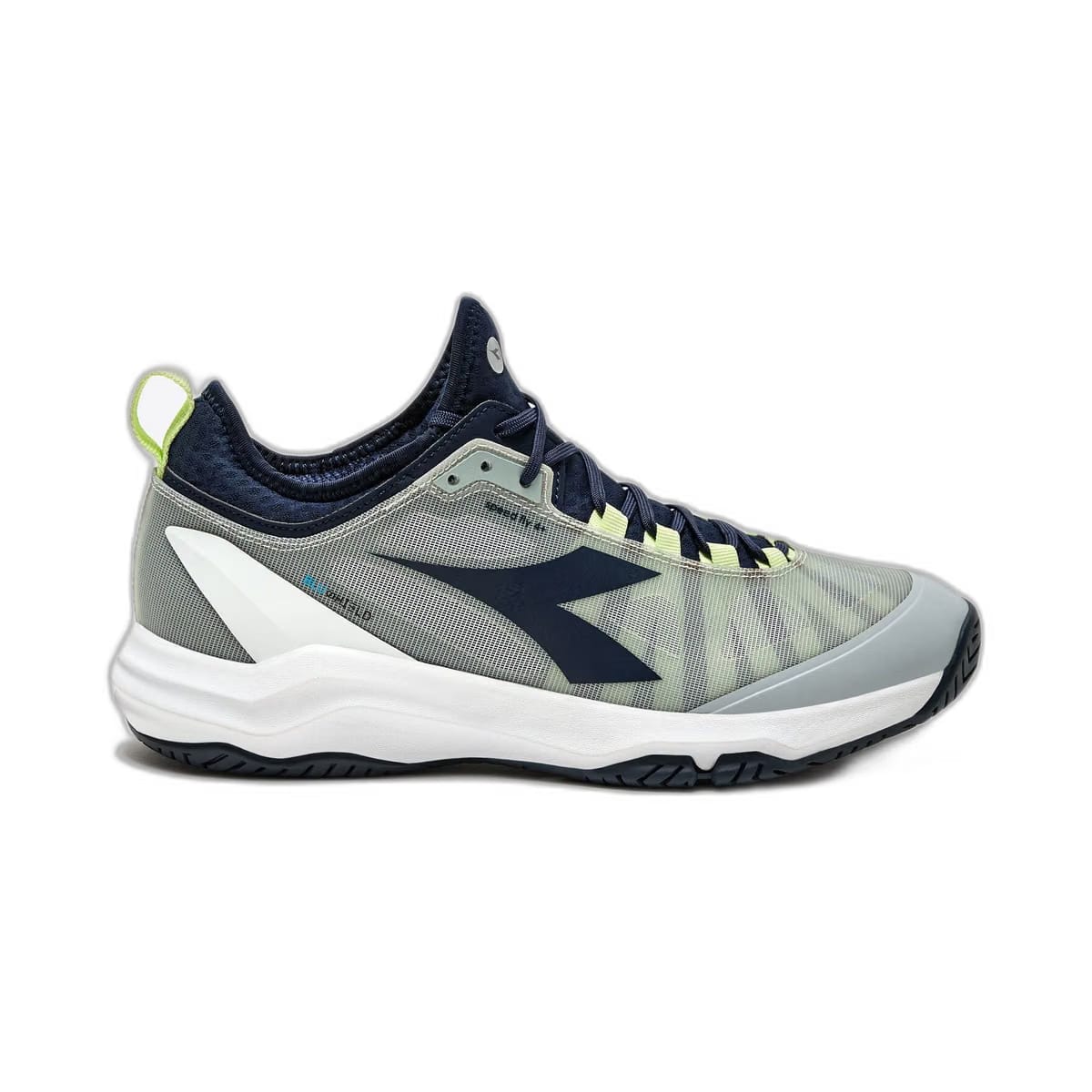 Diadora Speed Blushield Fly 4 + Ag Gray/Pageant Blue