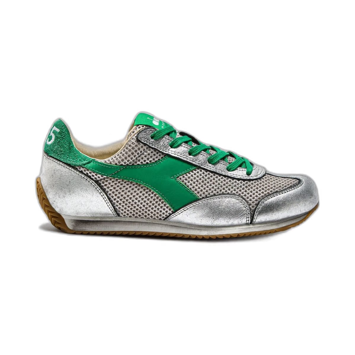 Diadora Equipe Stellar Sw Silver Metalized/Green Peas Cream