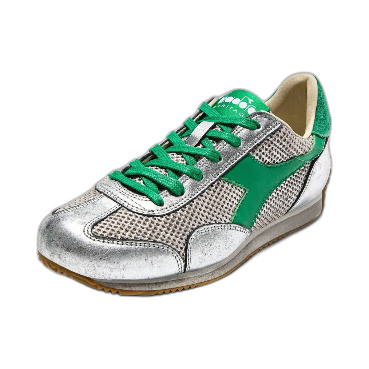 Diadora Equipe Stellar Sw Silver Metalized/Green Peas Cream