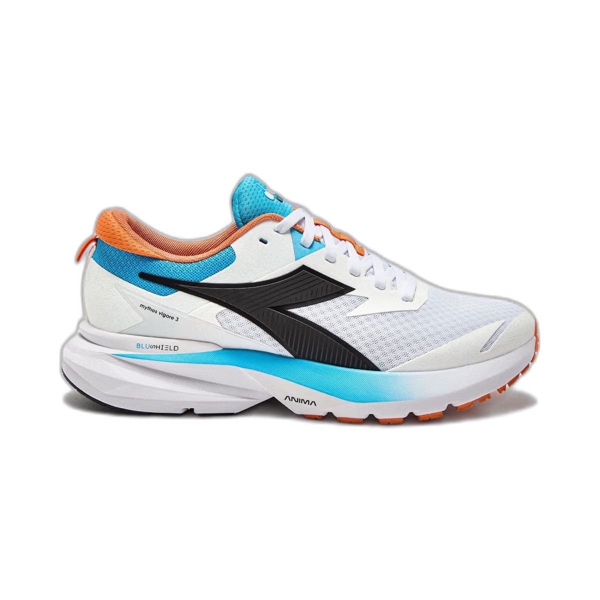 Diadora Mythos Blushield Vigore 3 White/Black/Aquarius