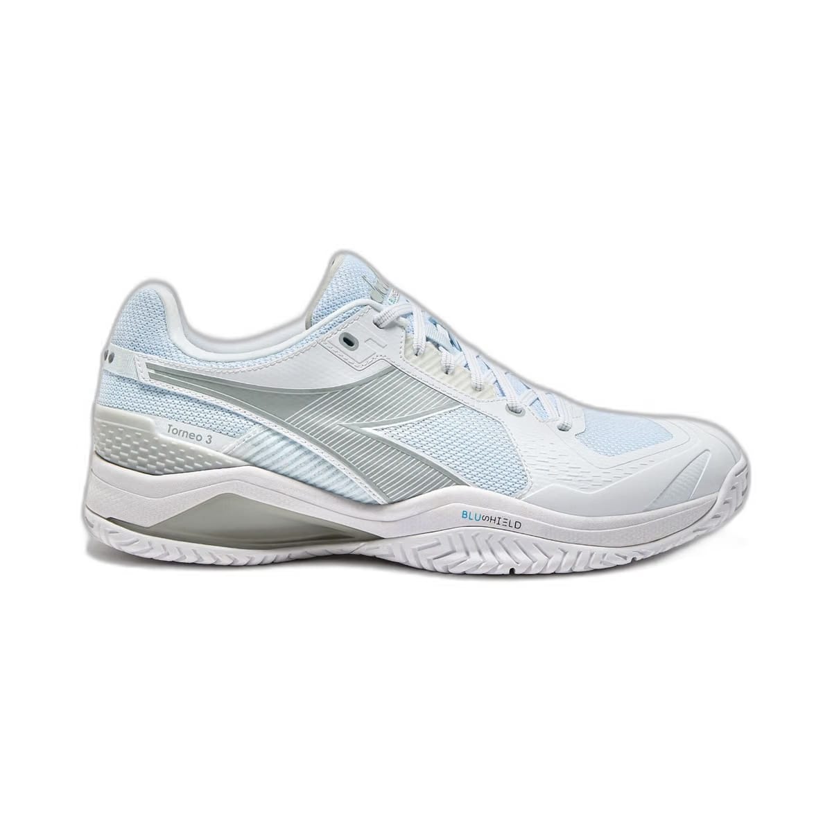 Diadora Blushield Torneo 3 Ag White/Silver