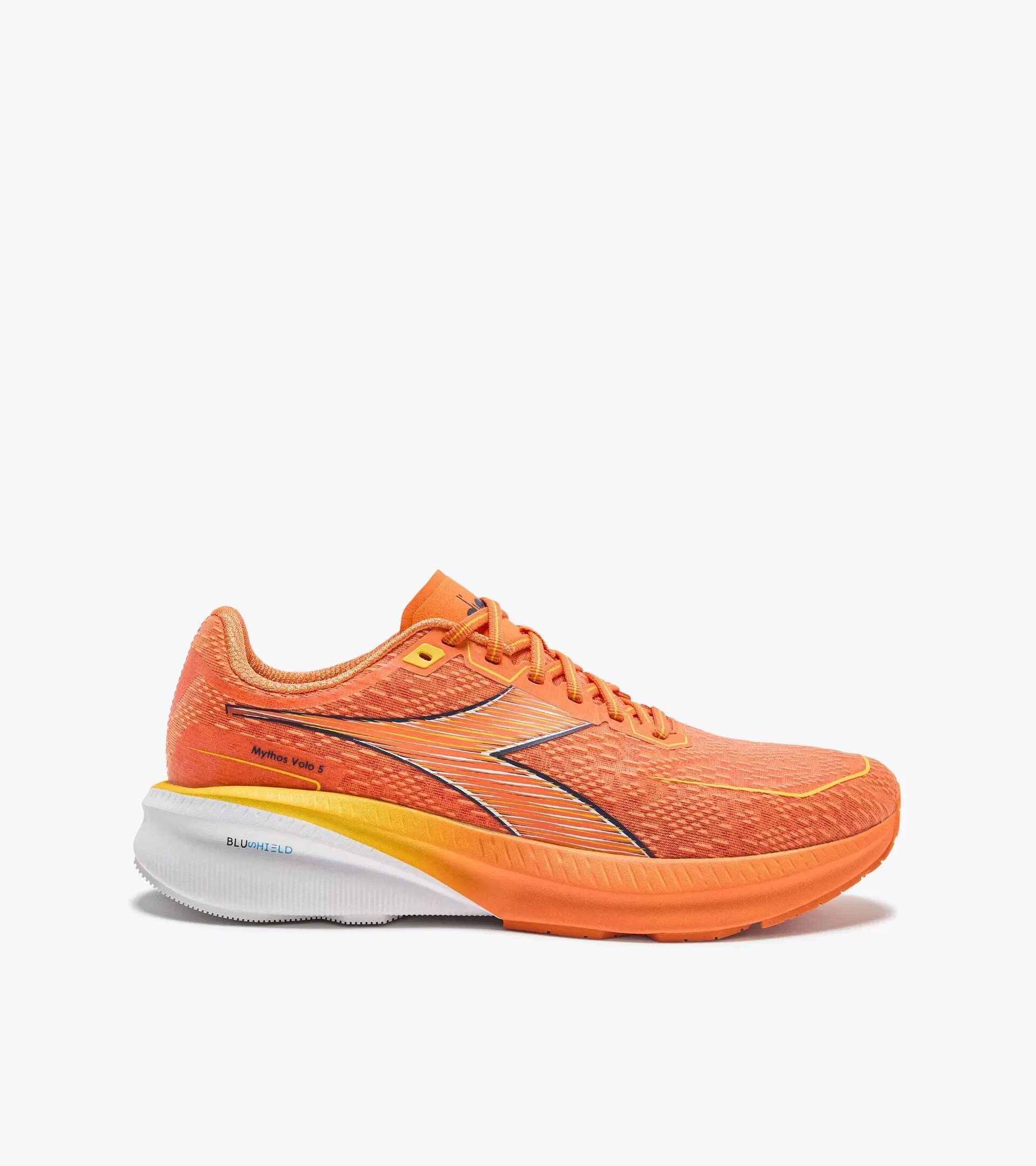 Diadora Mythos Blushield Volo 5 Nectarine/Lemon Chrome