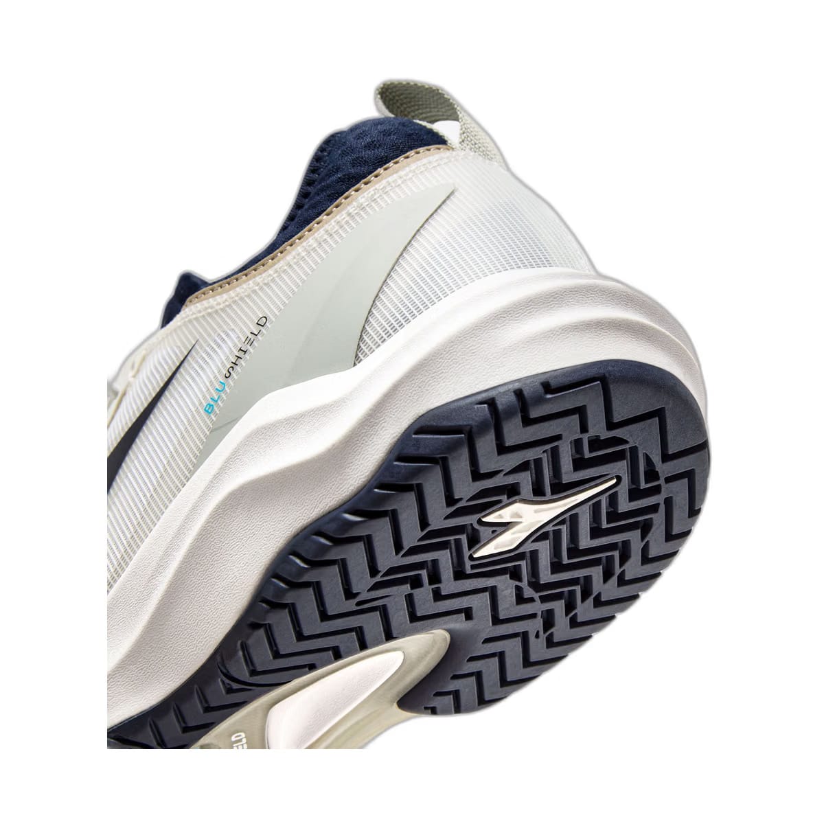 Diadora Speed Blushield Fly 4 + Ag White/Blue Corsair