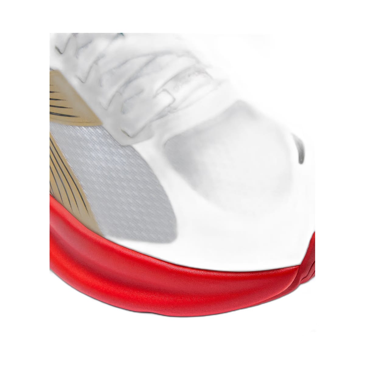 Diadora Atomo Star White/Metallic Gold/Fiery Red
