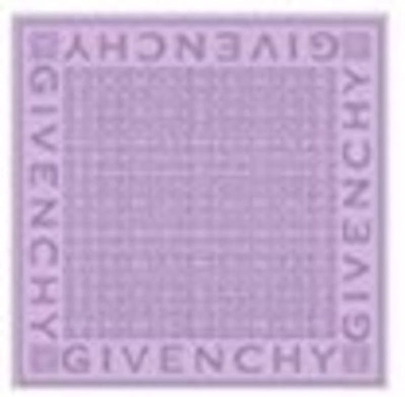 Givenchy 4G Logo Silk Scarf Lavender