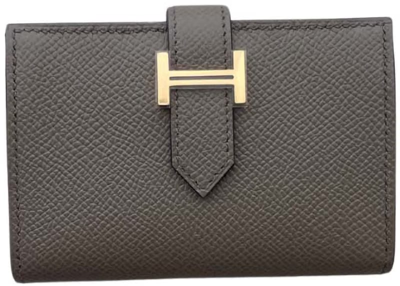 Hermes Card Holder Bearn Etain
