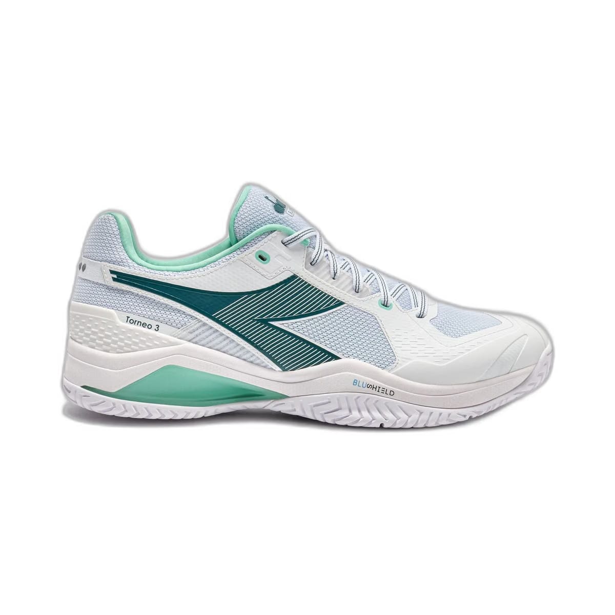 Diadora Blushield Torneo 3 Ag White/Shaded Spruce