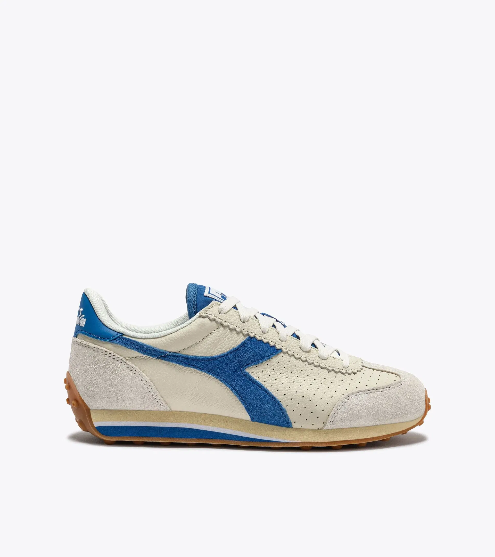 Diadora Rally Punched White/Directoire Blue