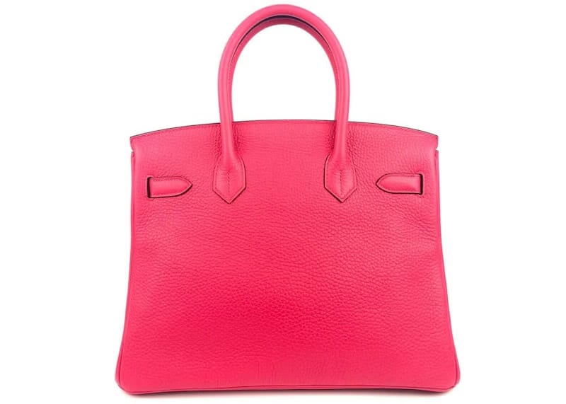 Hermes Birkin Togo Gold-tone 30 Pink Rose