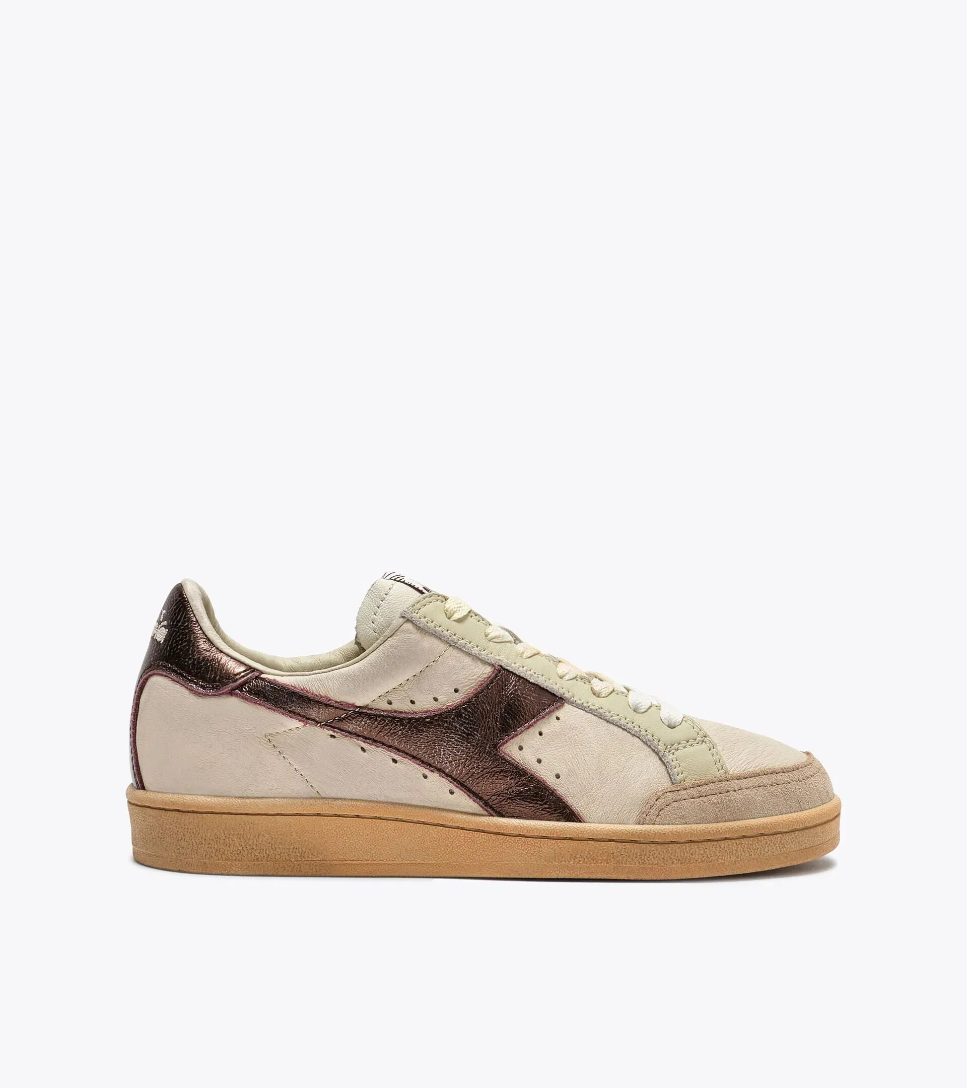 Diadora Prestige Aged Italia Leather Bordeaux