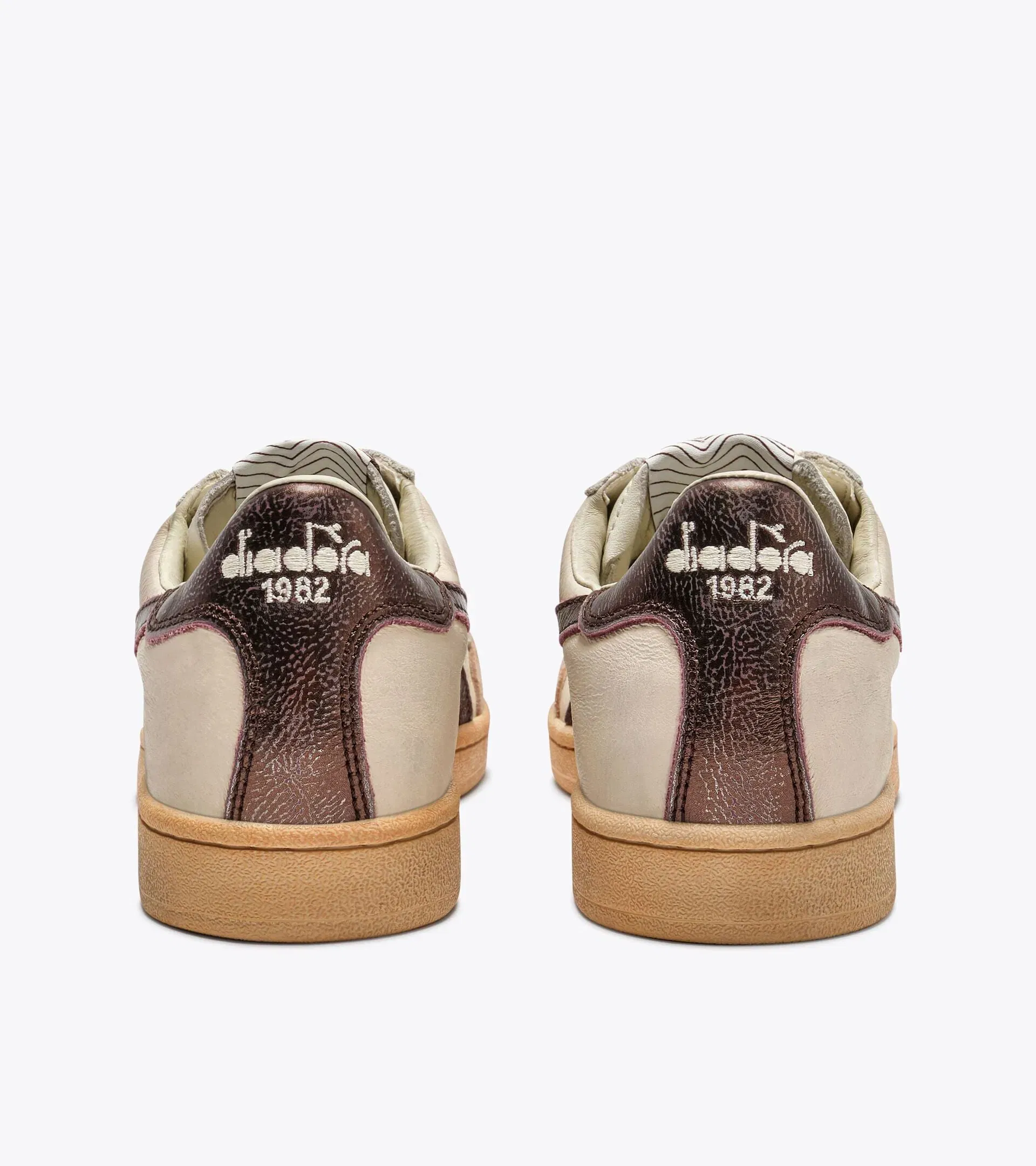 Diadora Prestige Aged Italia Leather Bordeaux