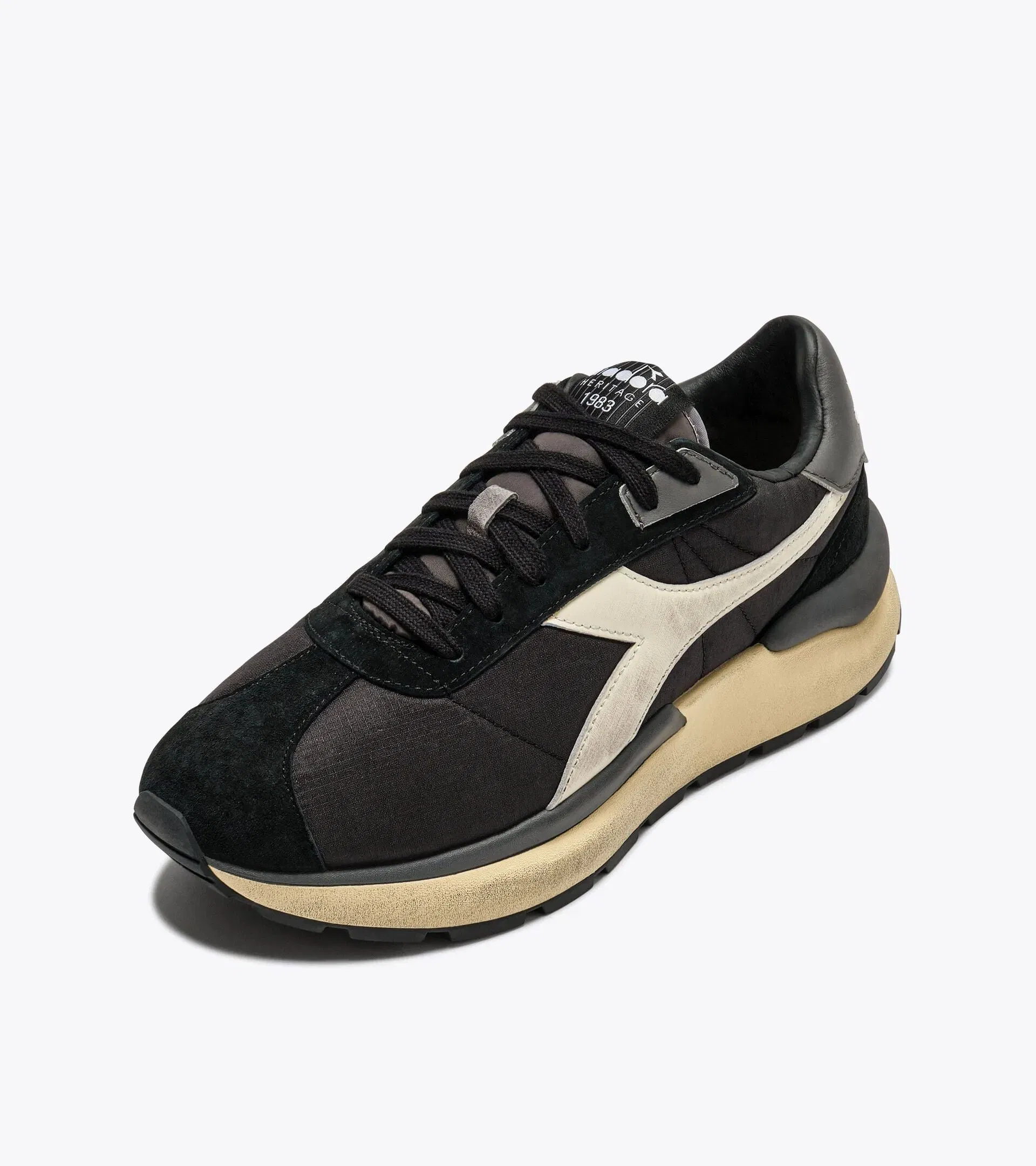 Diadora Mercury Elite Sprint Sw Black/White Pristine