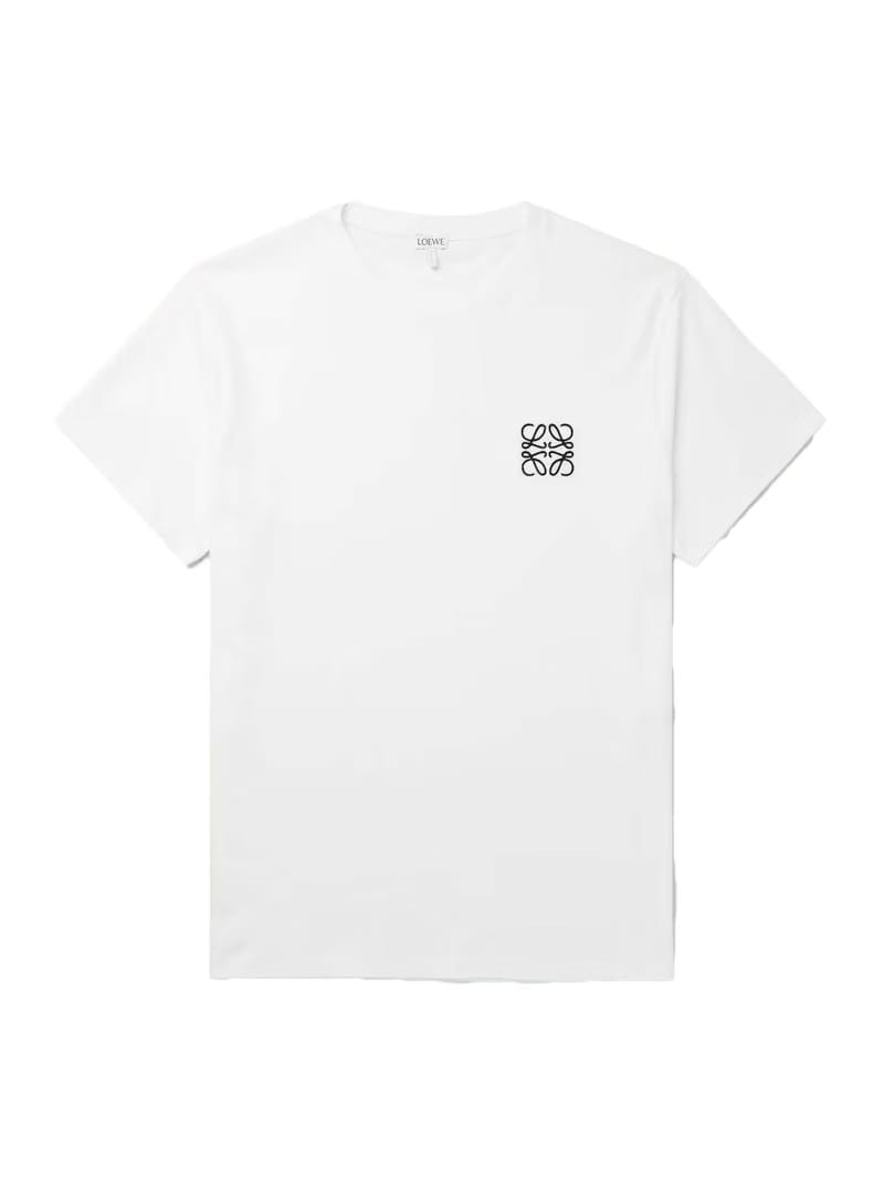 LOEWE Anagram Cotton T-Shirt White/Black