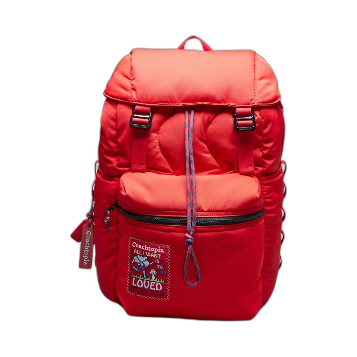 Coach Coachtopia Loop Backpack Rosebud Red