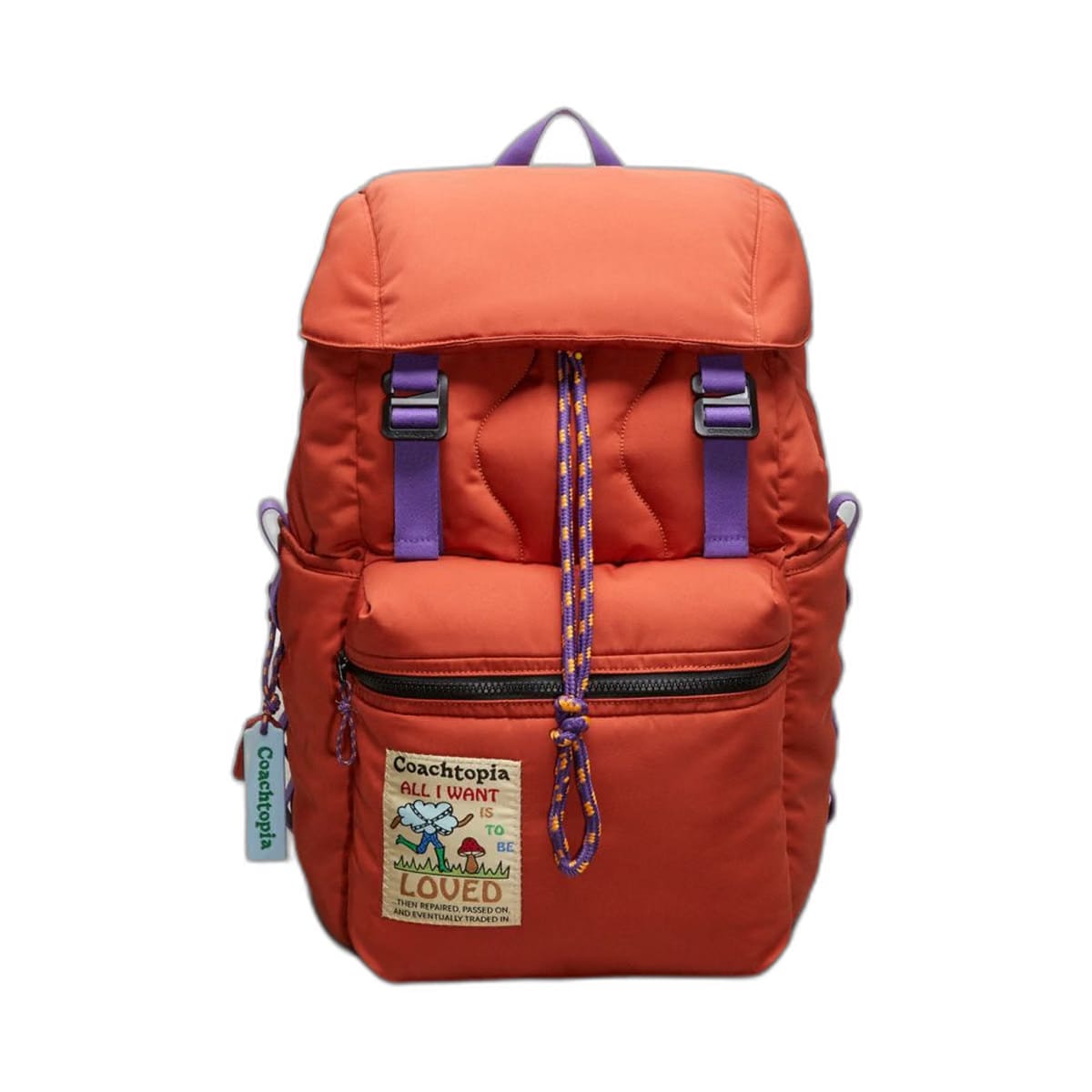 Coach Coachtopia Loop Backpack Deep Orange