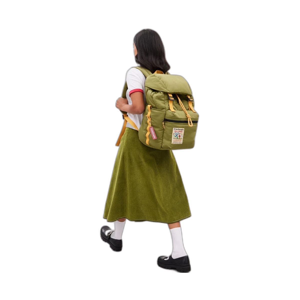 Coach Coachtopia Loop Backpack Olive Green