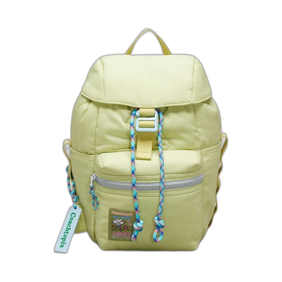 Coach Coachtopia Loop Mini Backpack Pale Lime