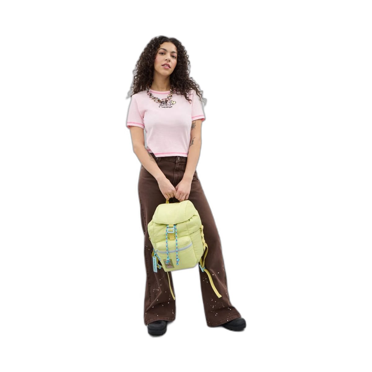 Coach Coachtopia Loop Mini Backpack Pale Lime