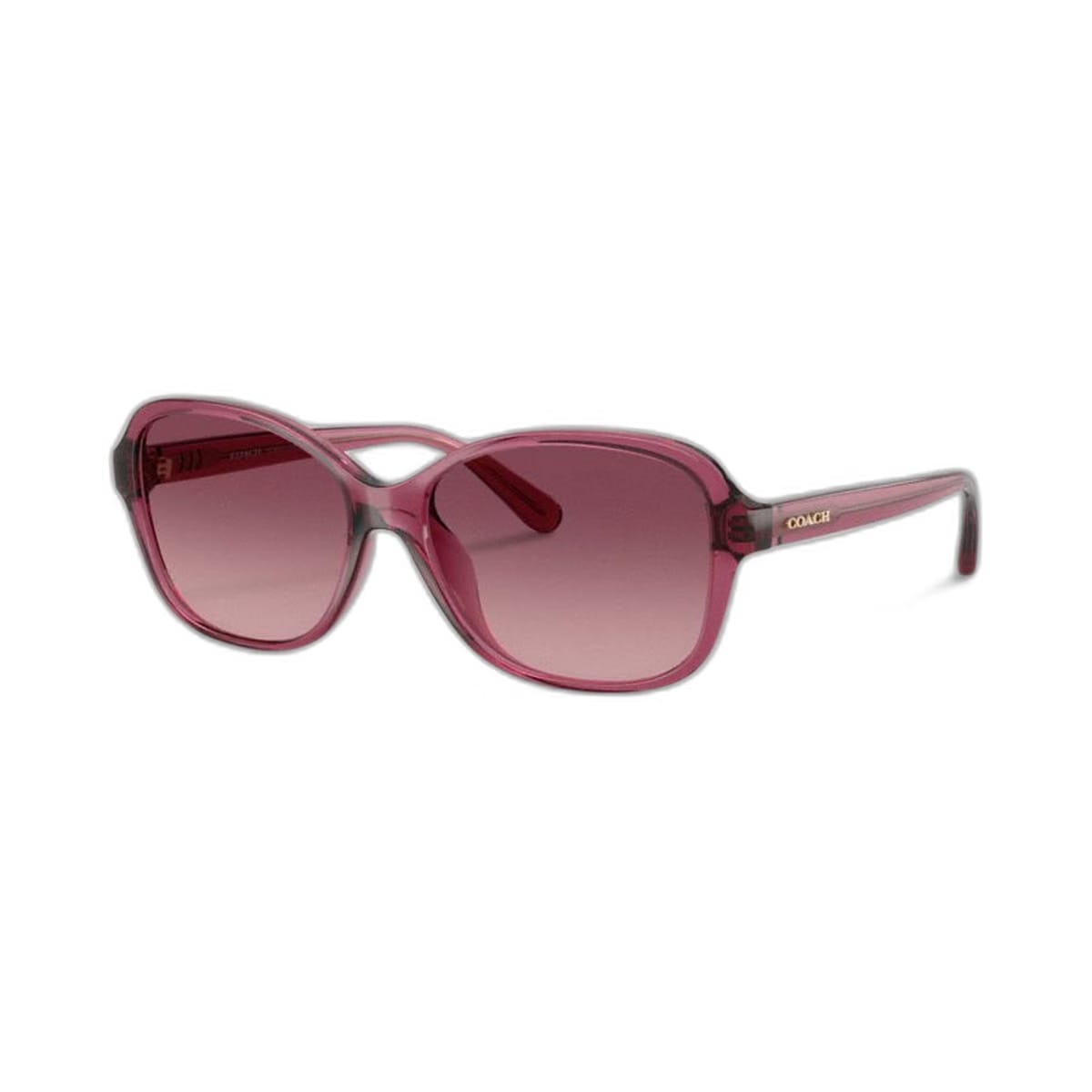 Coach Oversized Oval Sunglasses Berry