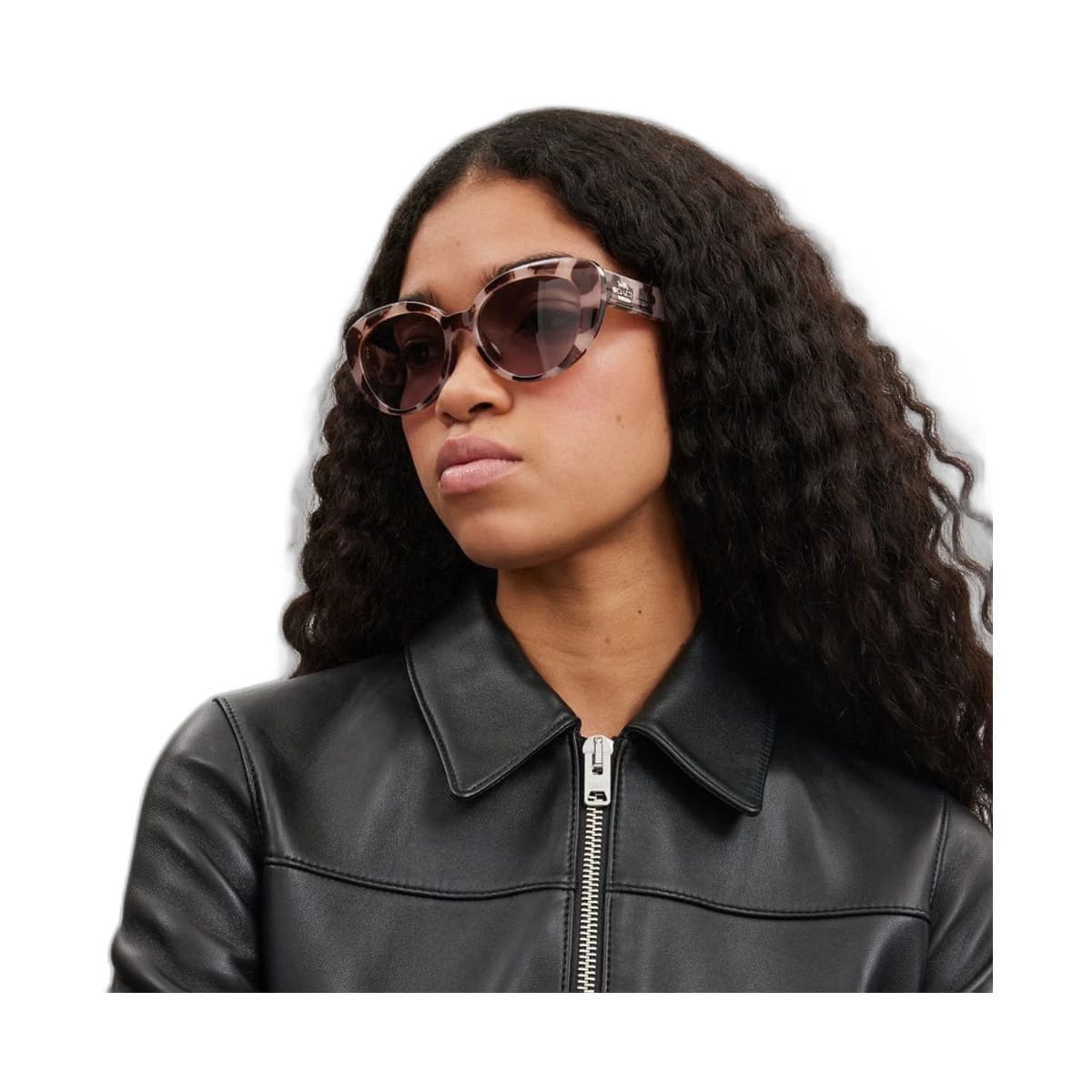 Coach Cateye Sunglasses Pink Tortiose