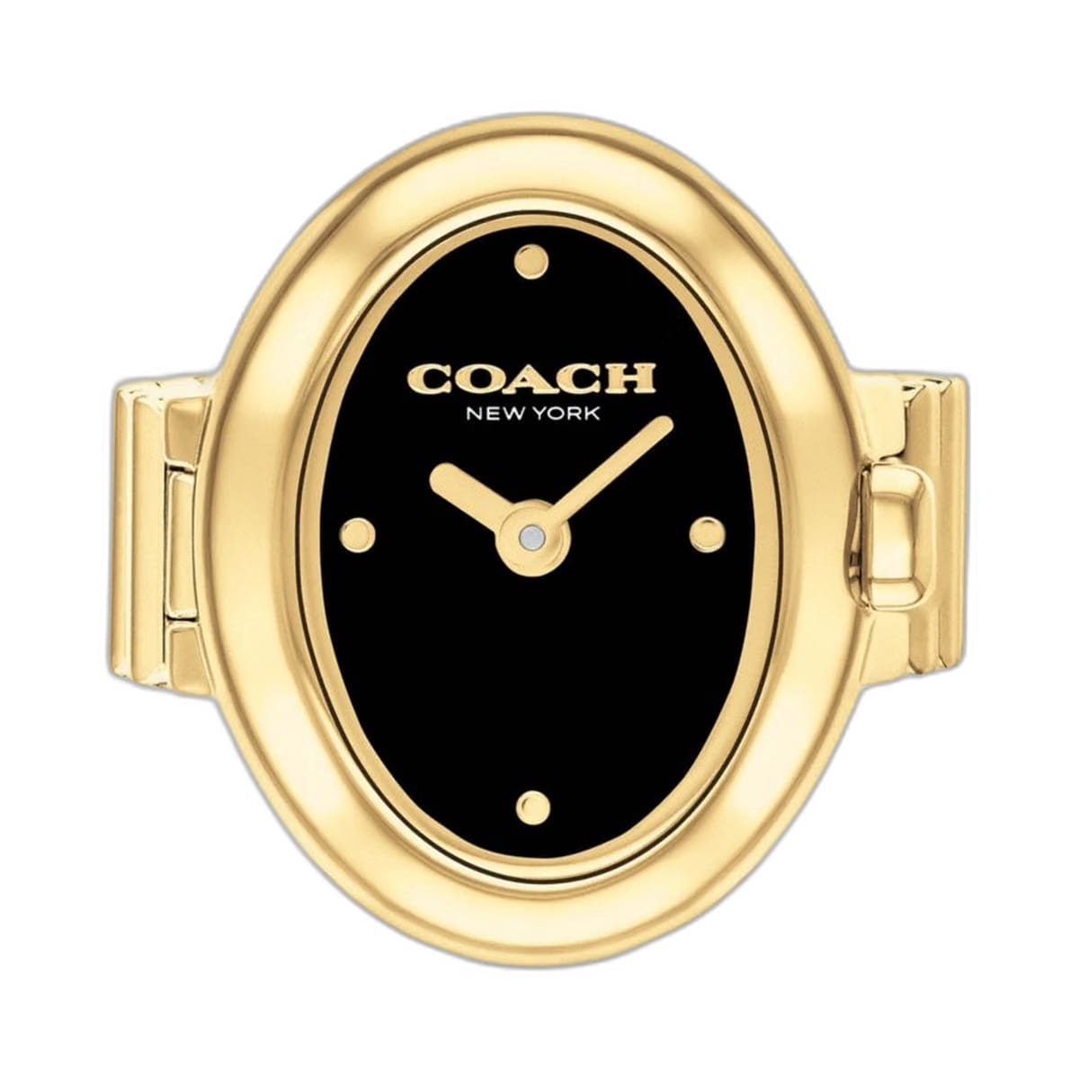 Coach Sammy Ring Watch, 18 Mm x 22.5 Mm Gold