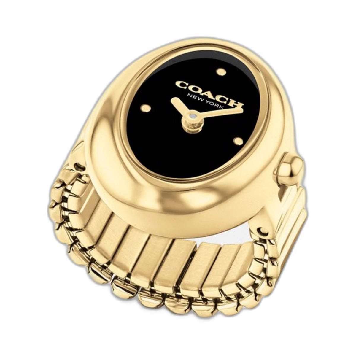 Coach Sammy Ring Watch, 18 Mm x 22.5 Mm Gold