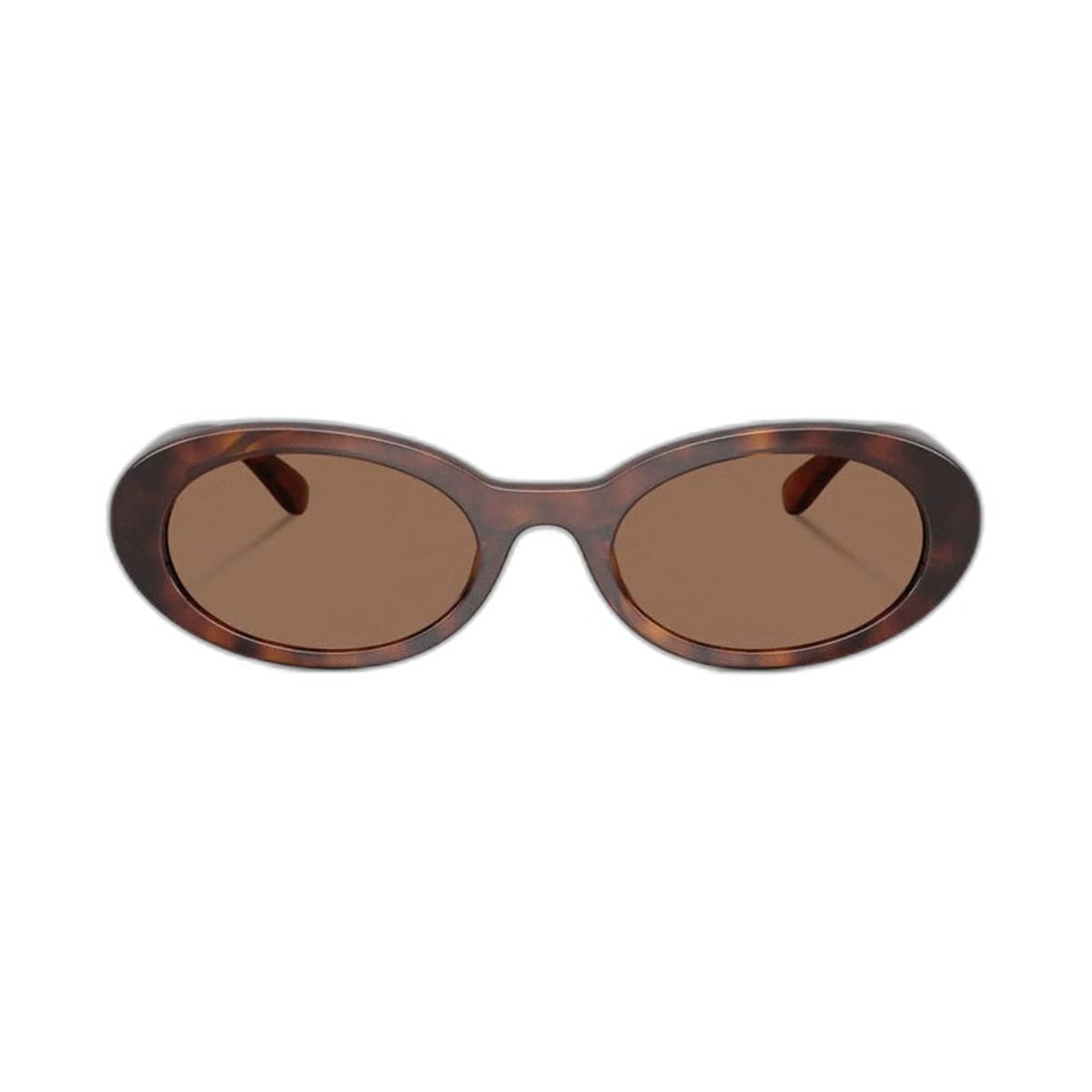Coach Narrow Oval Sunglasses Dark Tortoise