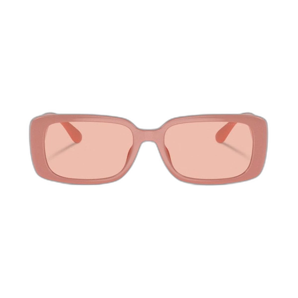 Coach Narrow Rectangle Sunglasses Faded Orange