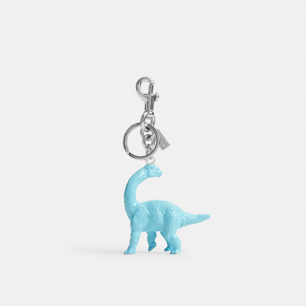 Coach Dinosaur Bag Charm Silver