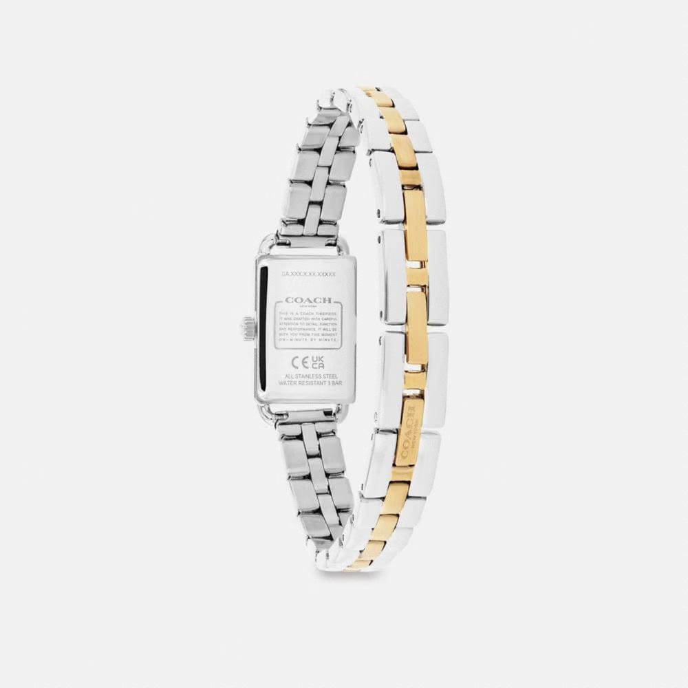 Coach Mini Liz Watch, 17 Mm x 24 Mm Two Tone
