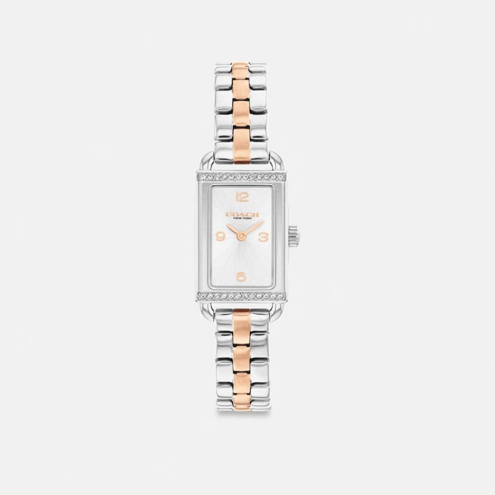 Coach Mini Liz Watch, 17 Mm x 24 Mm Stainless Steel Rose Gold
