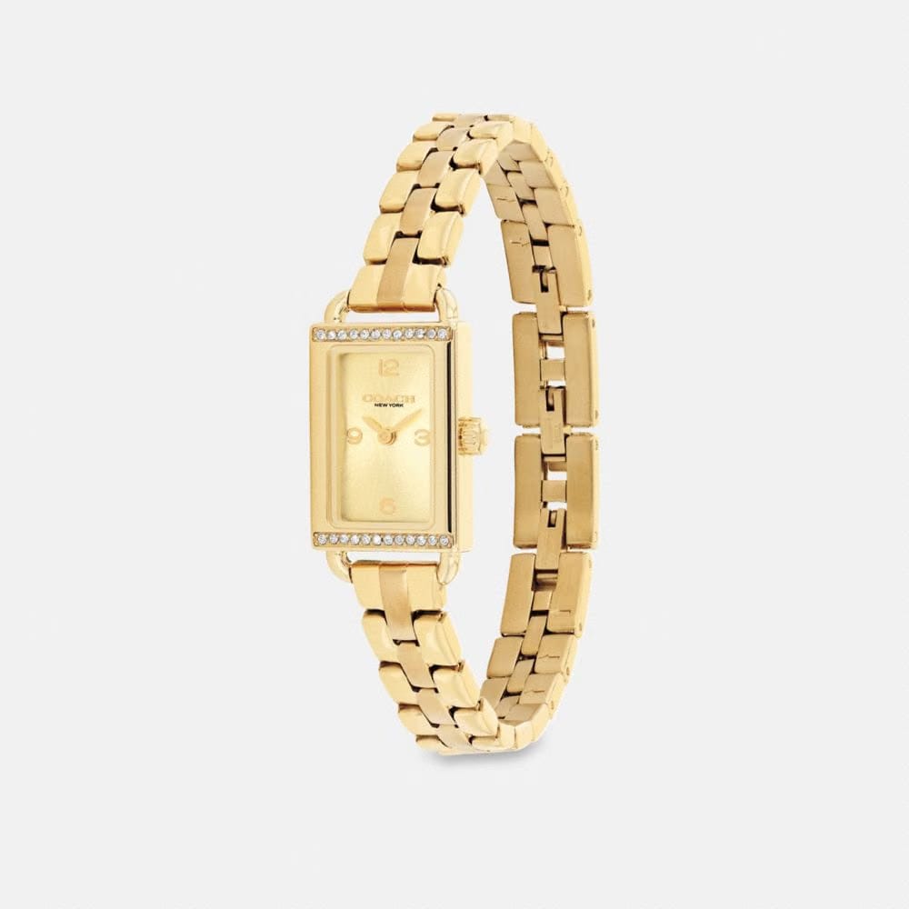 Coach Mini Liz Watch, 17 Mm x 24 Mm Gold