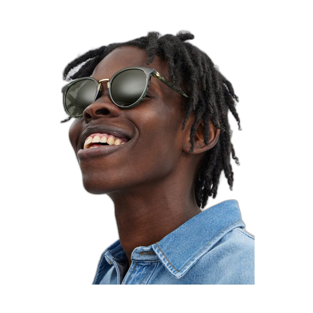 Coach Hangtag Round Sunglasses Tokyo Tortoise