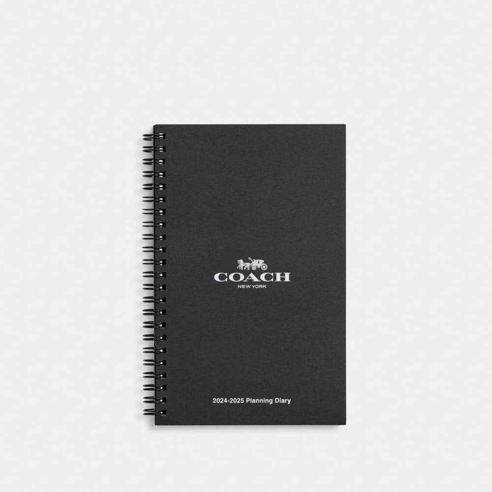 Coach 2024 2025 6 X8 Spiral Diary Book Multi