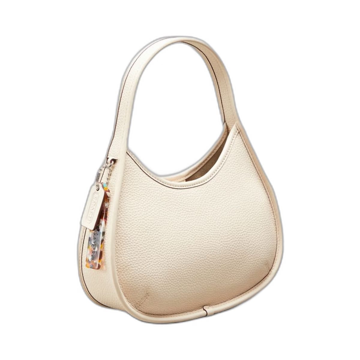 Coach Ergo Bag In Pebbled Coachtopia Leather With Grommets Cloud