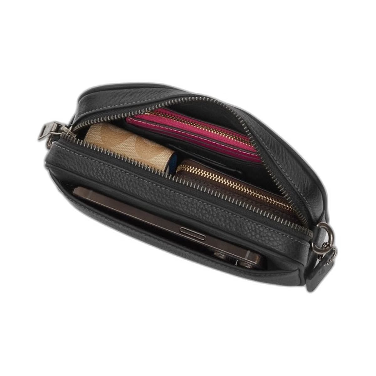 Coach Jayden Crossbody Bag Gunmetal Black