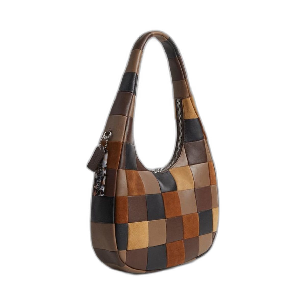 Coach Alter/Ego Crescent Shoulder Bag Tan Maple Multi 3