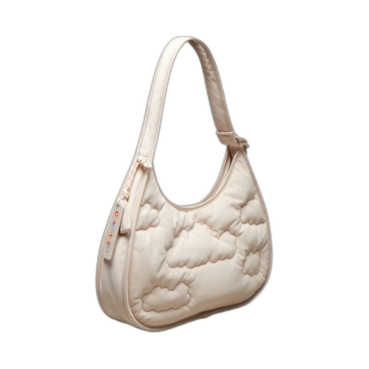 Coach Coachtopia Loop Ergo Bag With Cloud Quilting Cloud Cloud