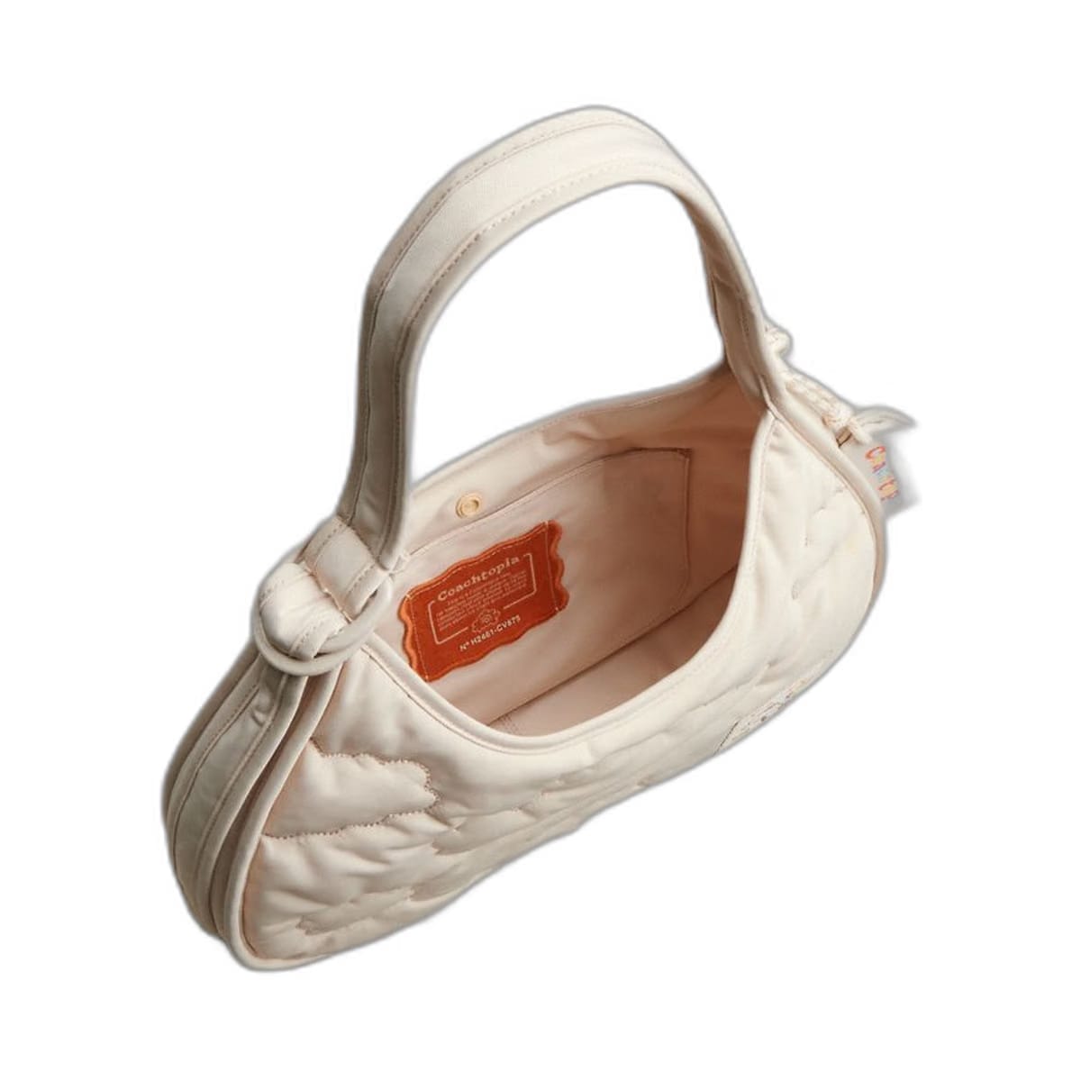 Coach Coachtopia Loop Ergo Bag With Cloud Quilting Cloud Cloud