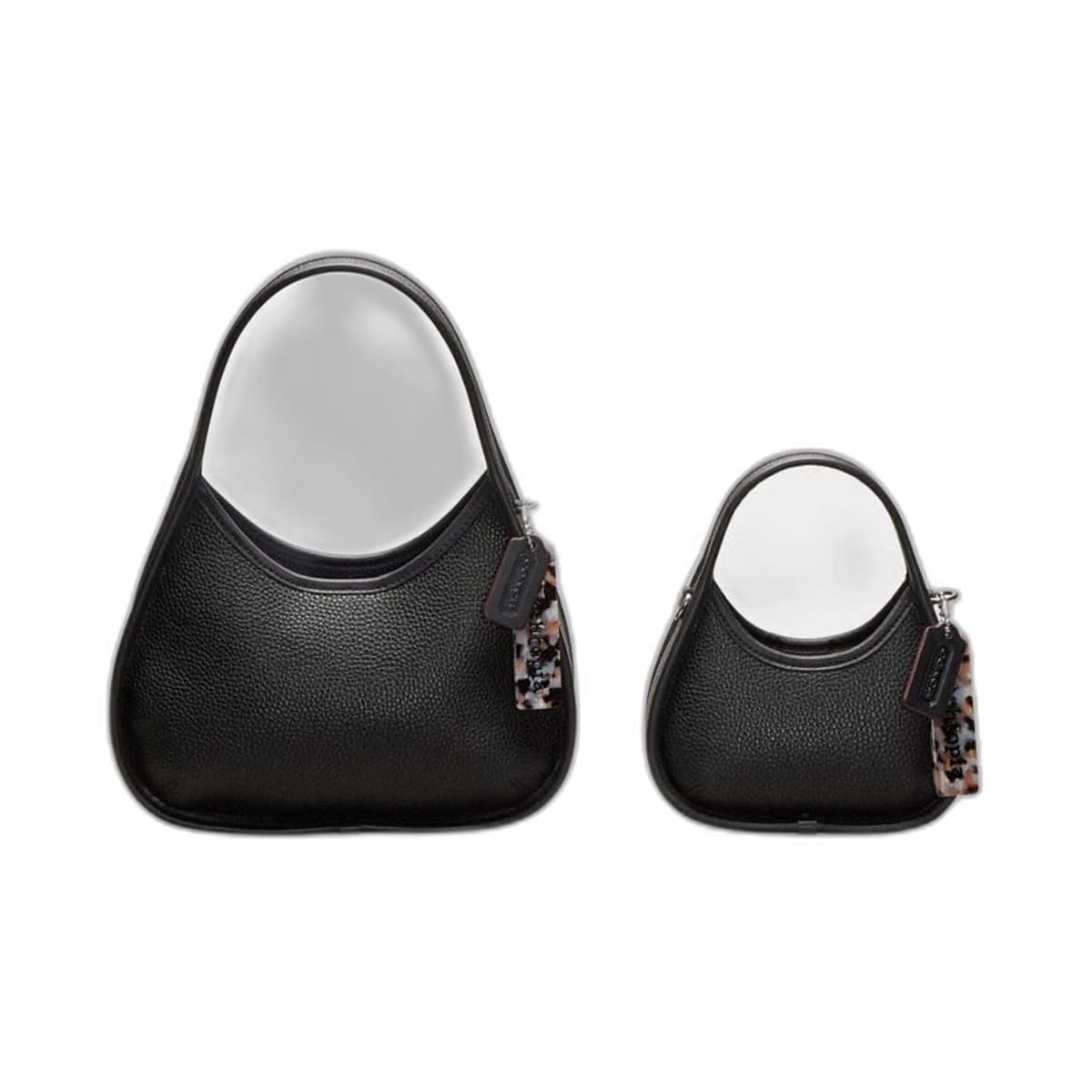 Coach Mini Ergo Bag In Coachtopia Leather Lime Green Sunflower