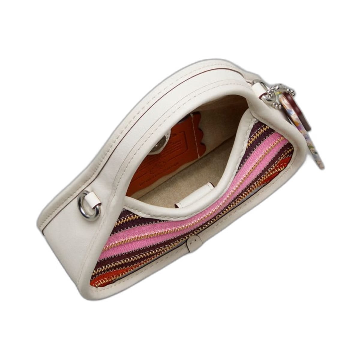 Coach Mini Ergo Bag In Upcrafted Zippers Multi