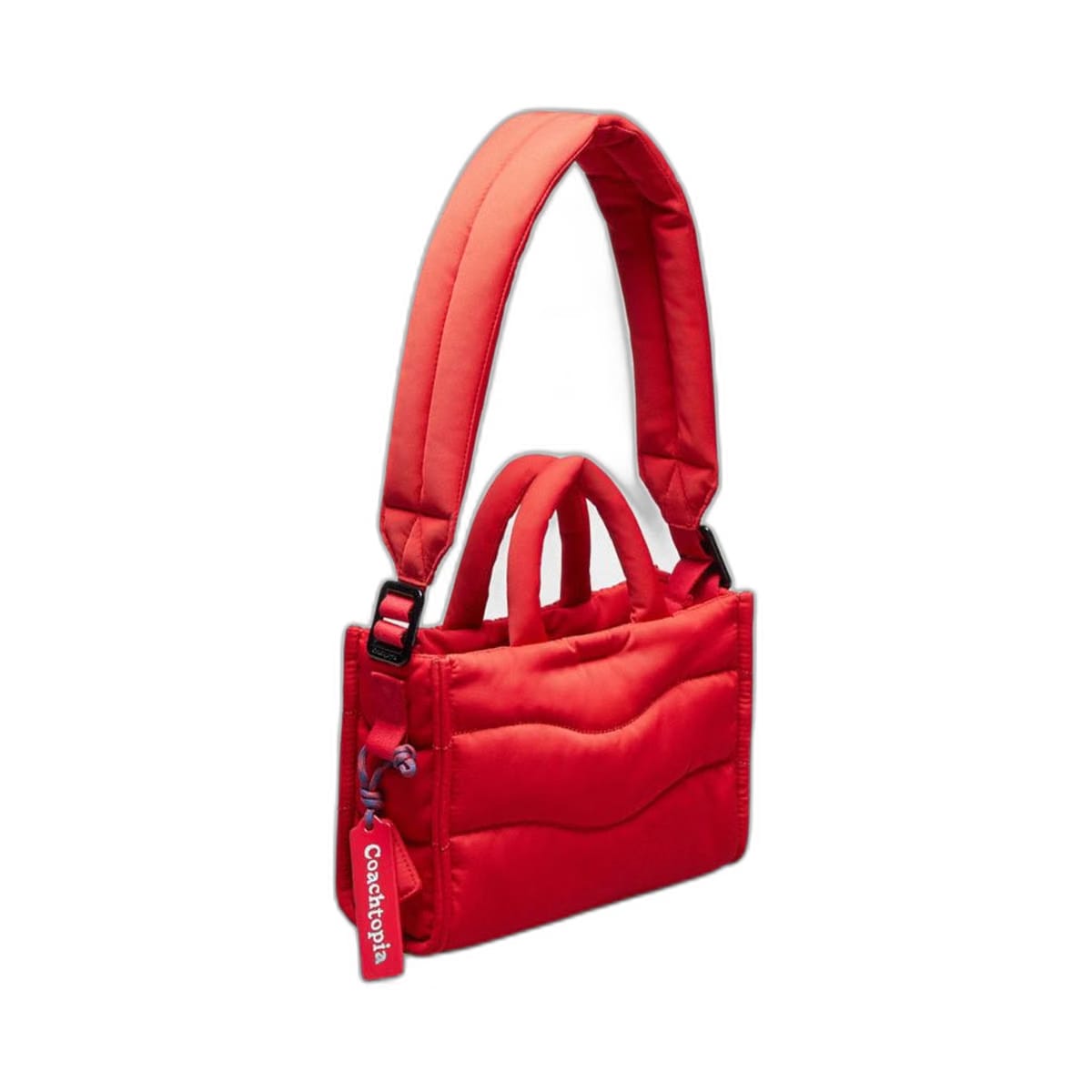 Coach Coachtopia Loop Mini Tote Rosebud Red