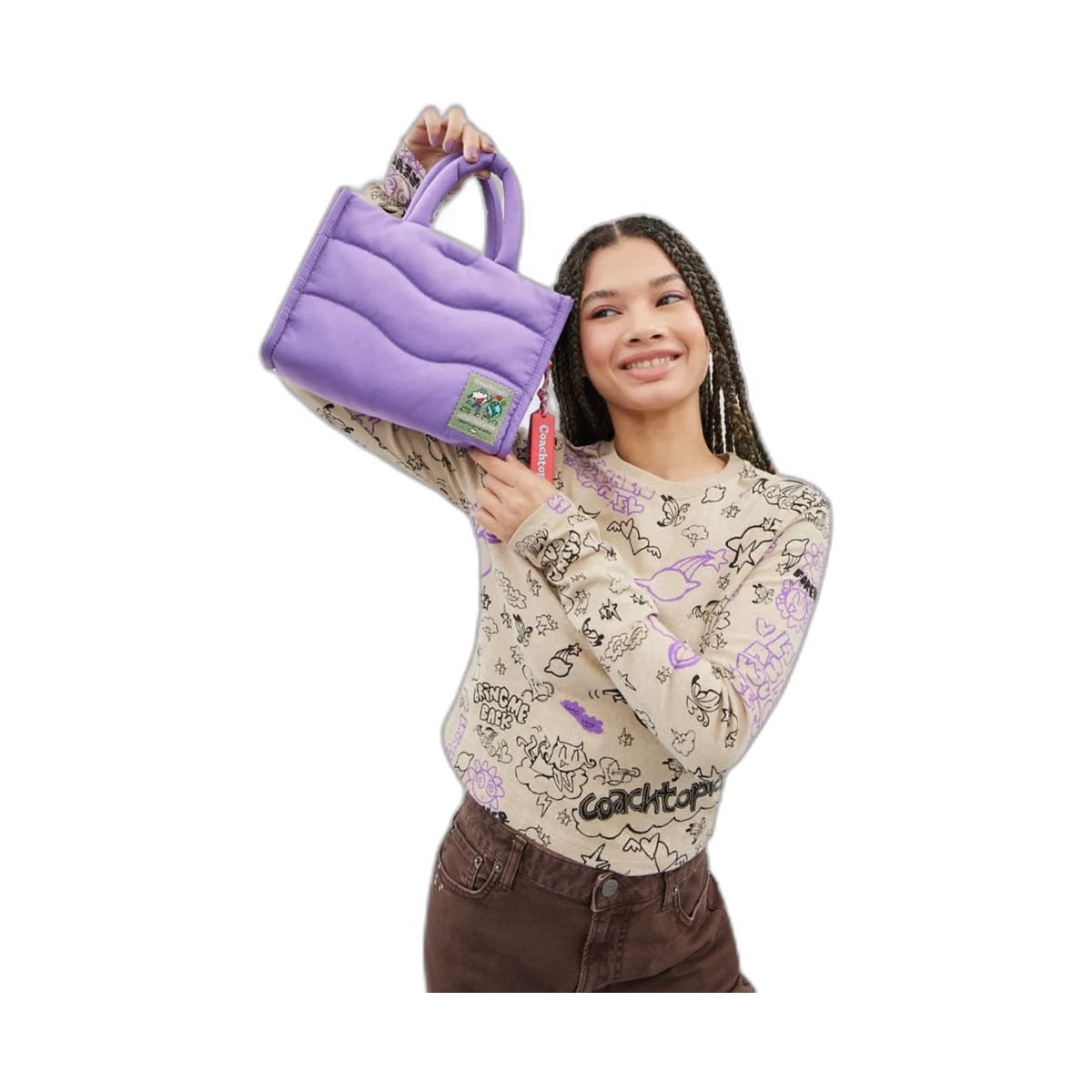 Coach Coachtopia Loop Mini Tote Iris